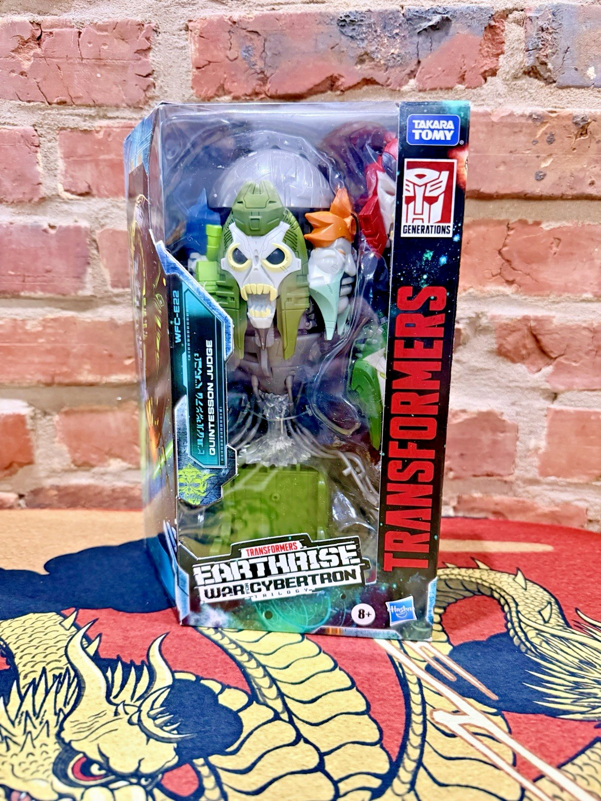 TRANSFORMERS - EARTHRISE QUINTESSON JUDGE WFC-E22 - WAR FOR CYBERTRON NEW SEALED