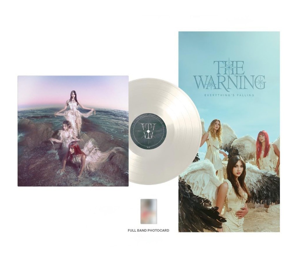 THE WARNING - EVERYTHING'S FALLING, ORG 2026 EU "FEATHER COLORED" vinyl LP, NEW!