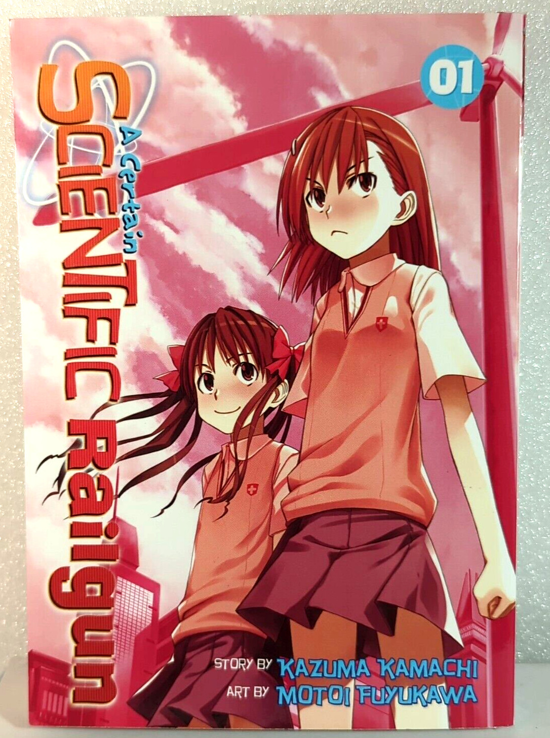 A Certain Scientific Railgun Volume 1 Manga di Kazuma Kamachi, prima stampa 2011
