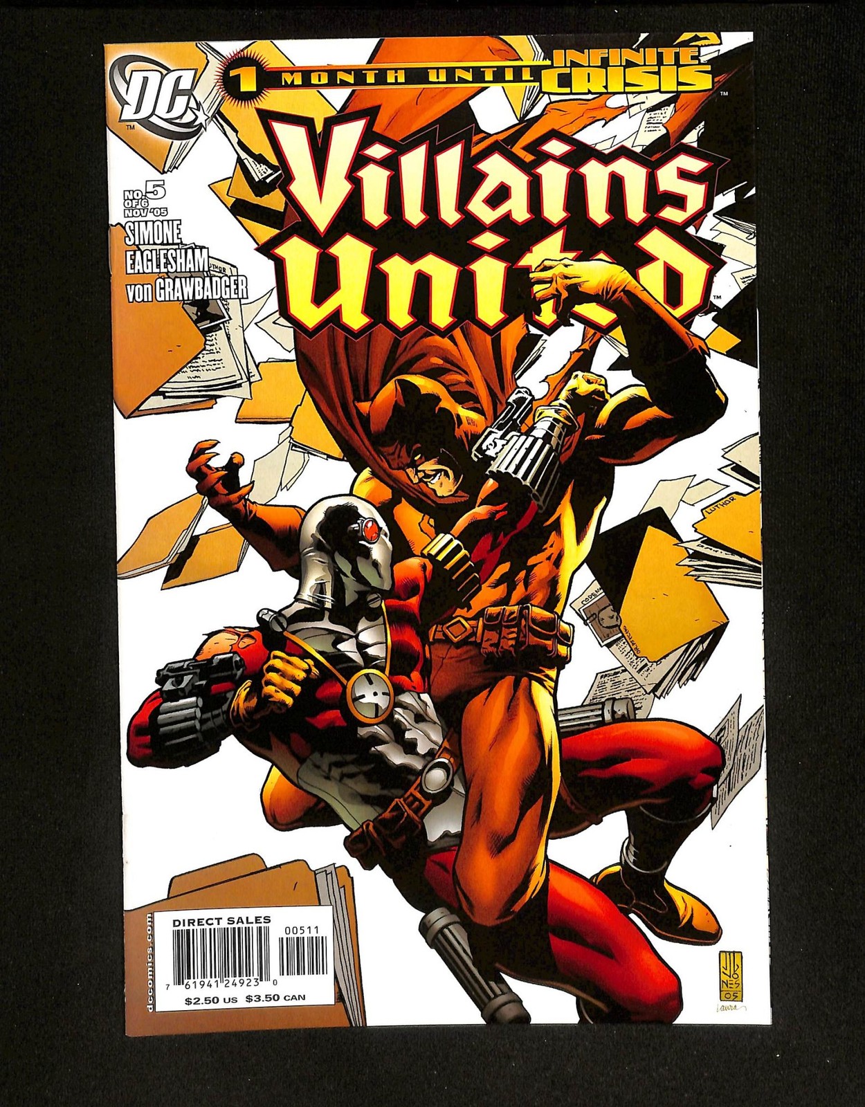 Villains United #5 DC 2005