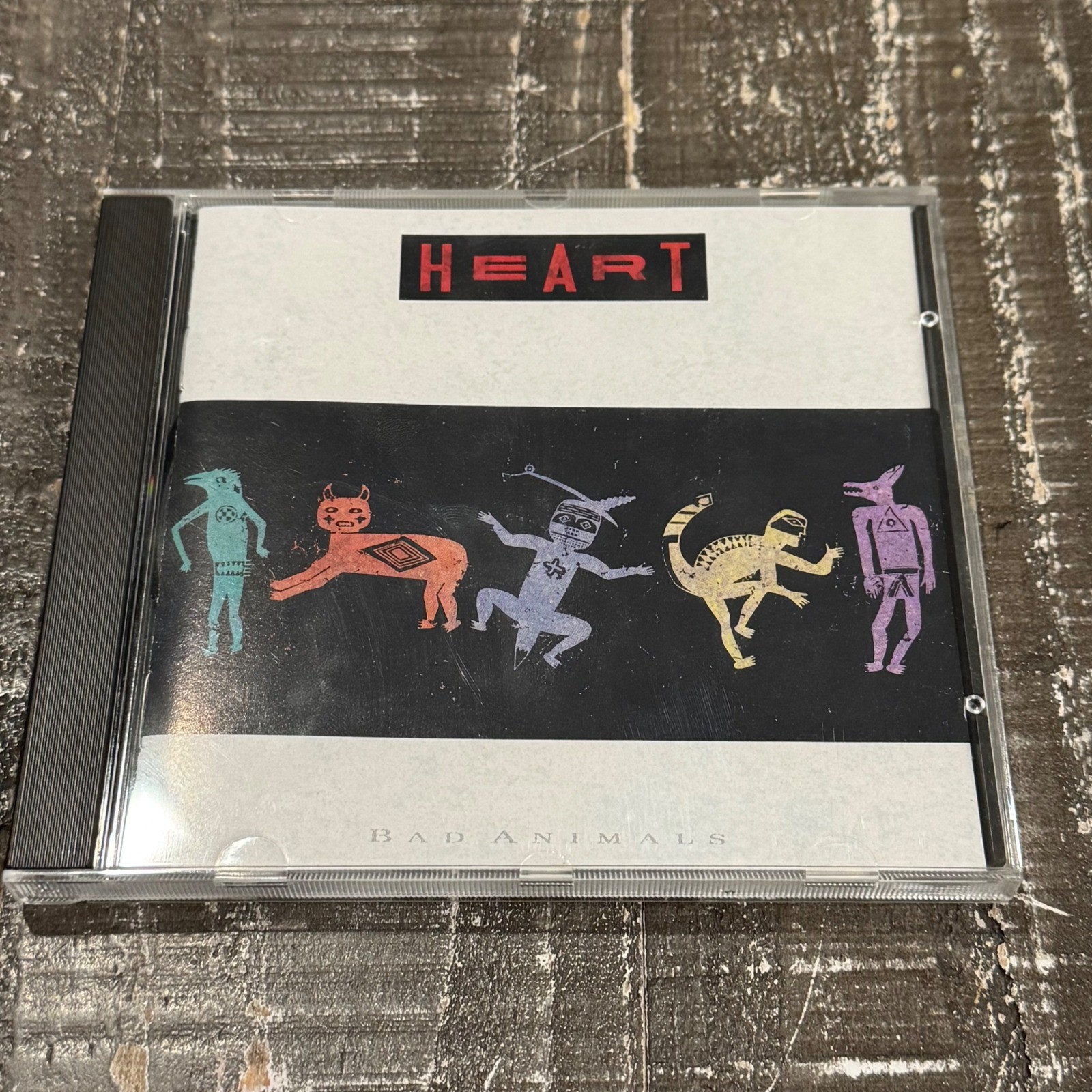 Heart Bad Animals CD Album 1987 Capitol Records Rock Alone Excellent Condition