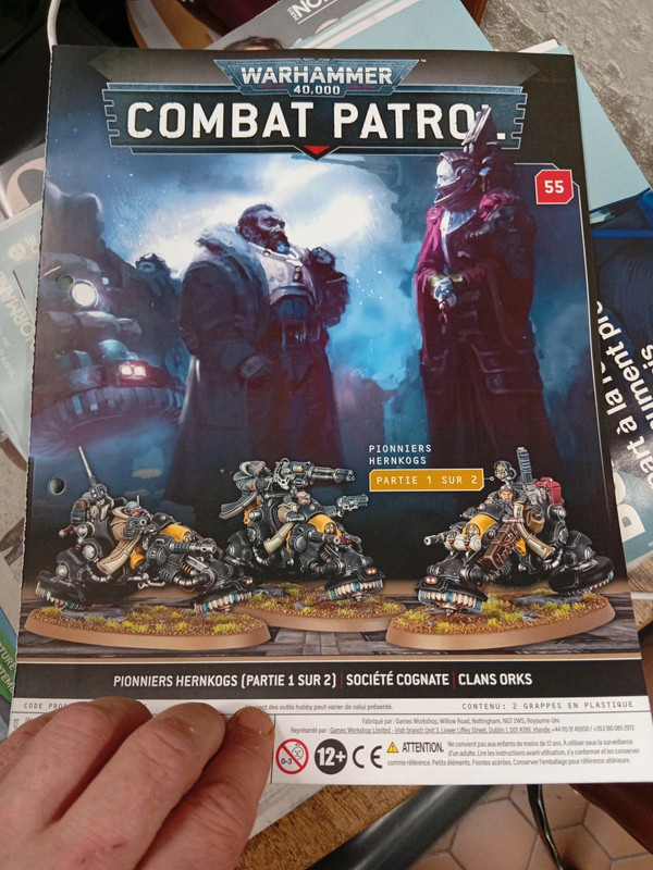 Warhammer n 55 pionniers hernkogs partie 1/2 (engin)