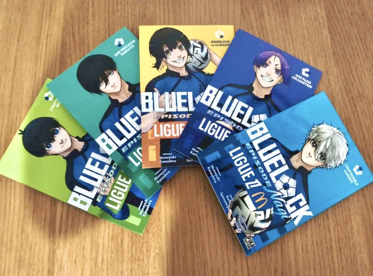 Blue Lock Episodio Nagi Ligue 1 McDonald's Pika Ed - Set Completo