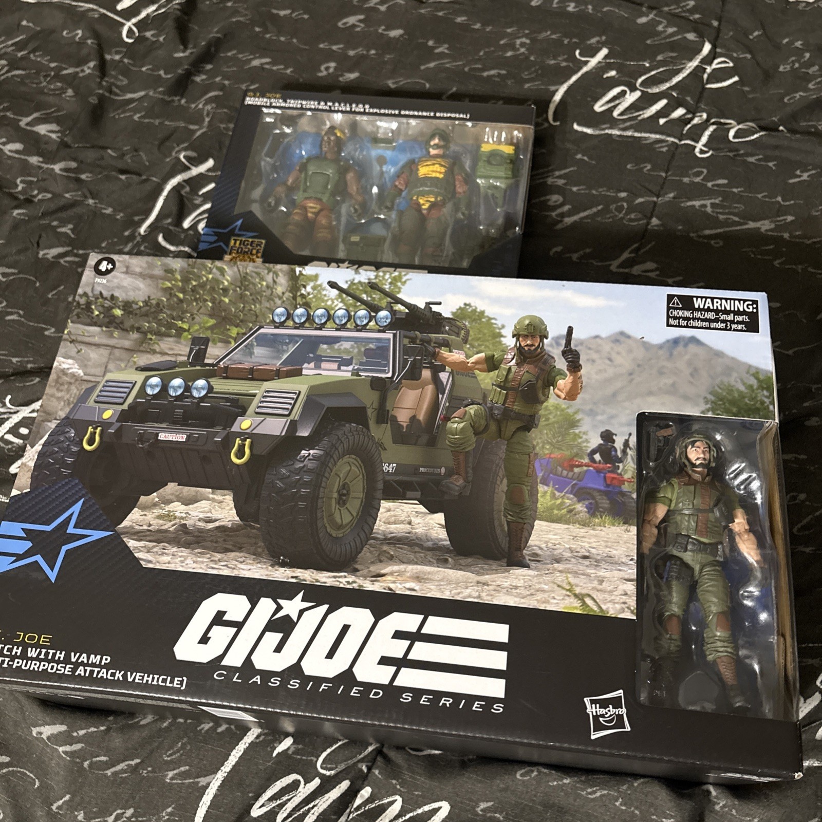 Hasbro GI Joe Classified Tiger Force Set Frizione con VAMP Roadblock Tripwire