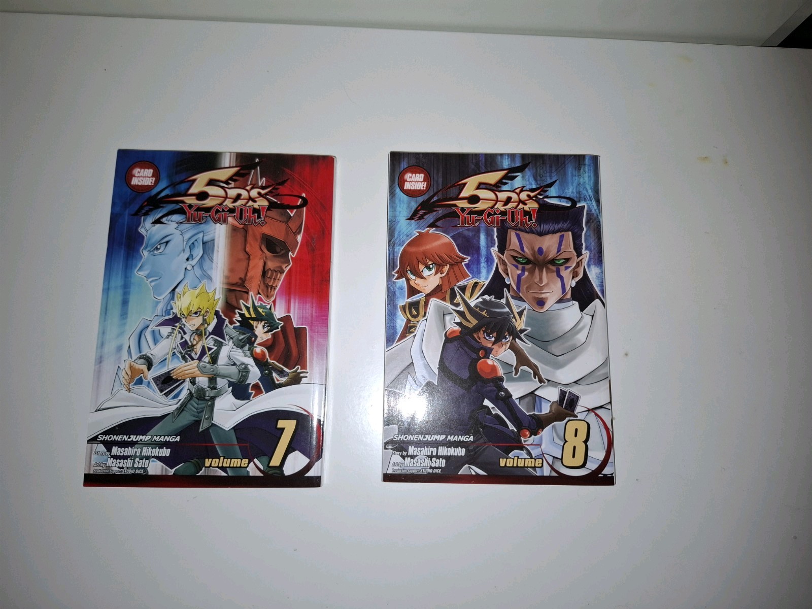 Yu-Gi-Oh! 5D's Volume 7 and 8  Manga English