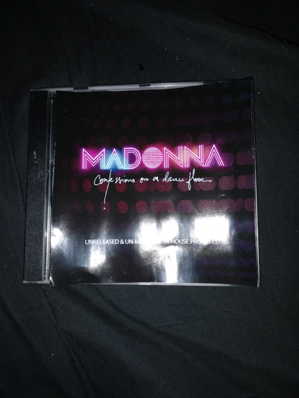 Madonna CD confessions of a dance floor demo set