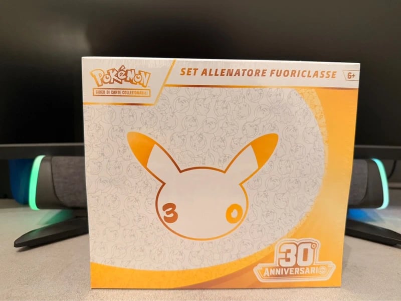 ETB 30th anniversario pokemon Sealed