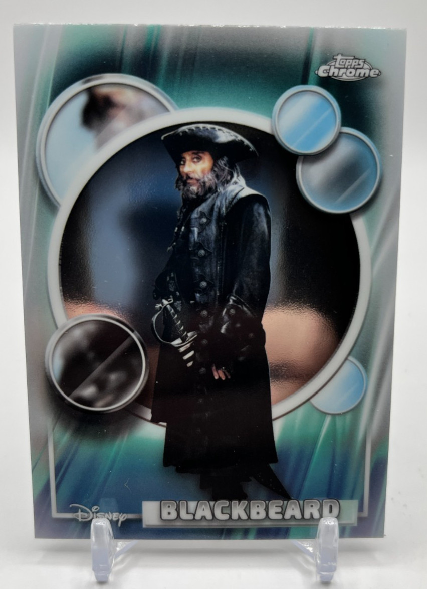 2026 Topps Chrome Disney Blackbeard #15