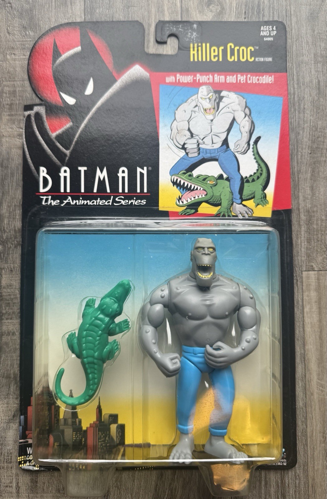 Modellino Killer Croc Batman The Animated Series Kenner 1994 vintage