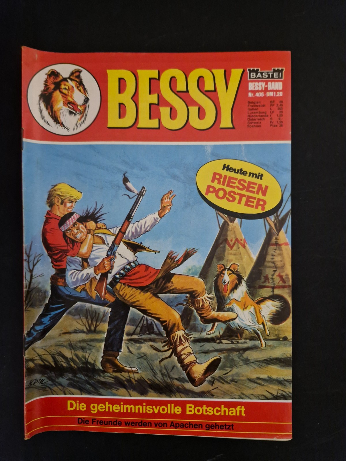 Fumetto Bessy n.405 (Bastei 1°edizione) Z1-2 senza poster