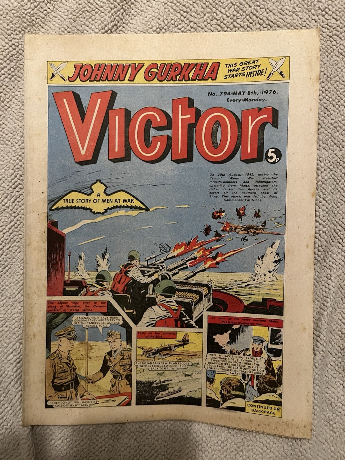 Victor Comic No# 794 May 8th 1976 FN/VF