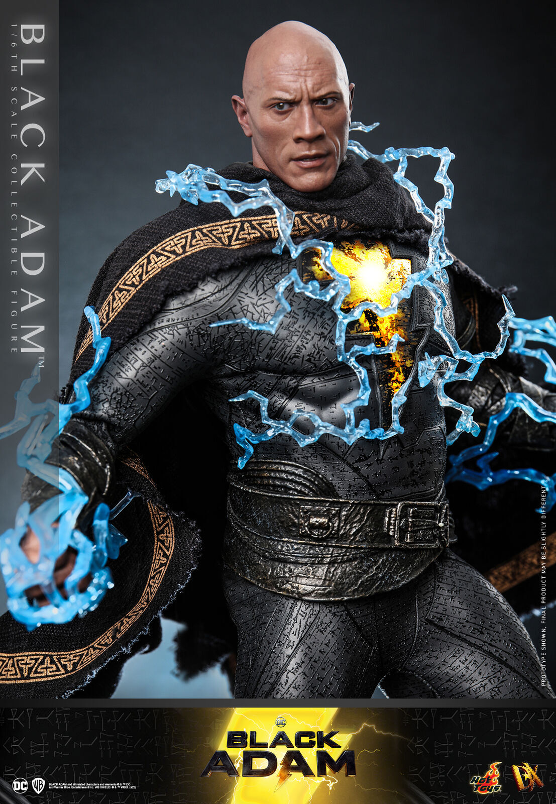 Modellino action figure Hot Toys DX29 Black Adam (versione normale) 1/6 nuovo in magazzino