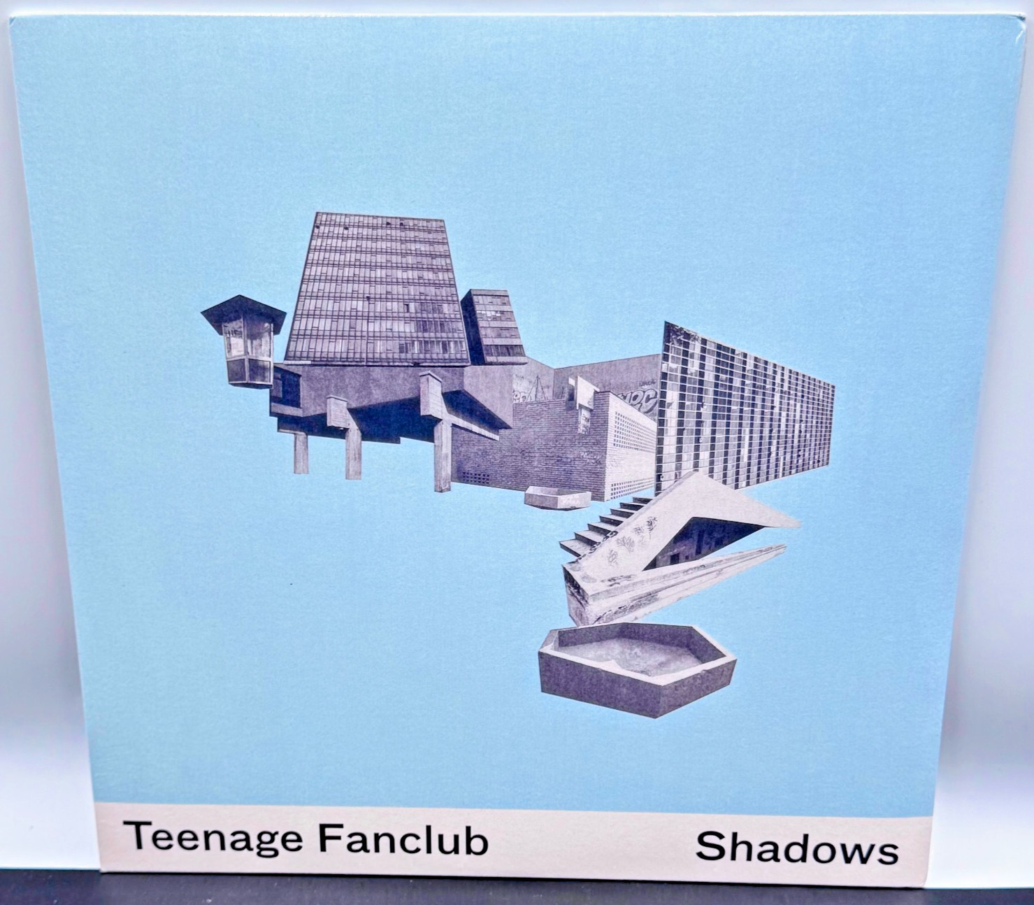 Sealed Teenage Fanclub, "Shadows", one 180g LP, one 7" single, both black vinyl