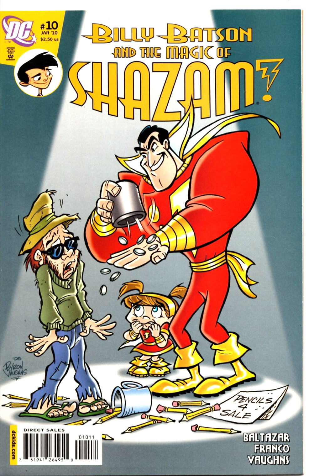 Billy Batson Shazam #10 Near Mint Dc comics