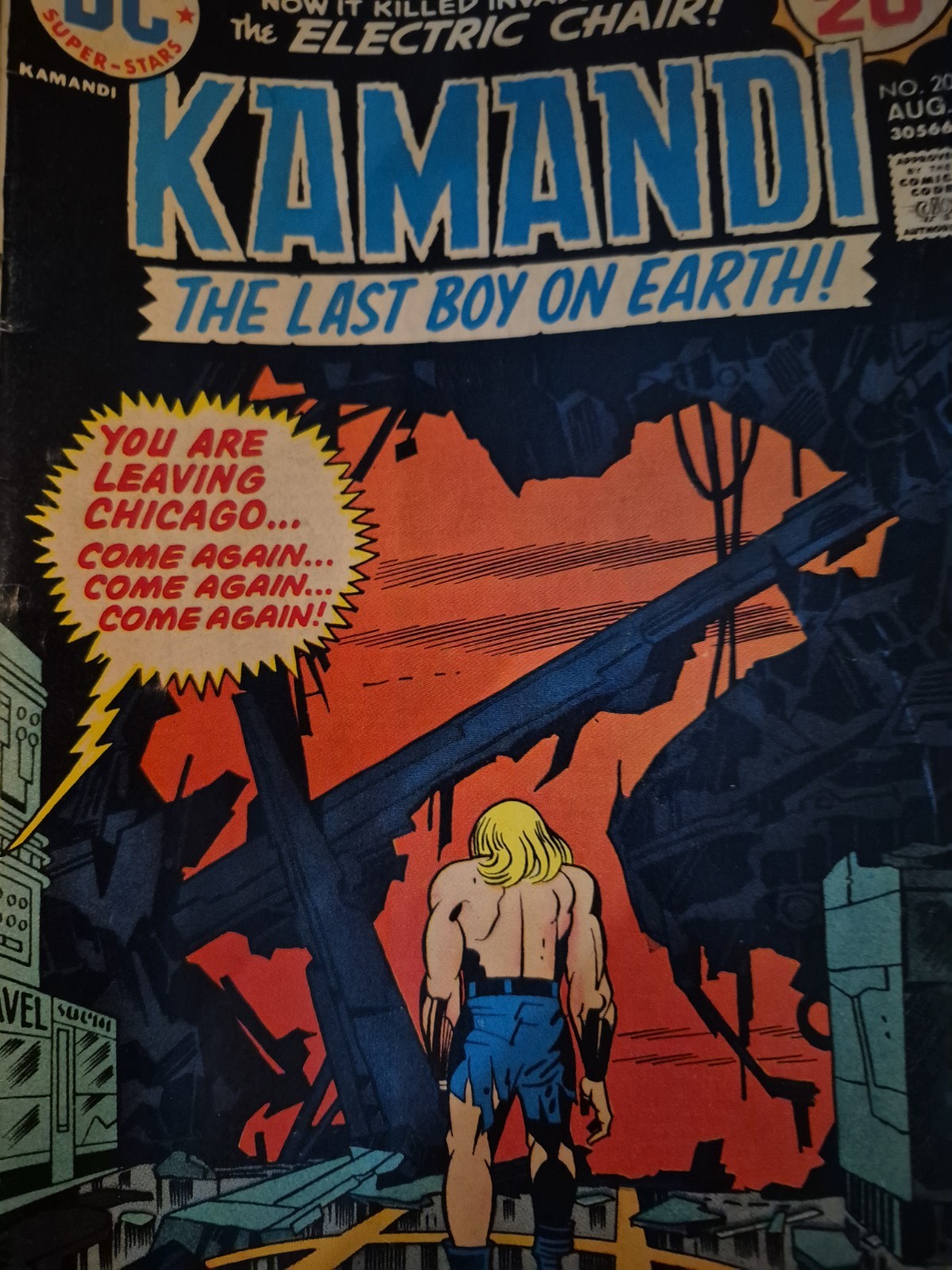 KAMANDI L'ULTIMO RAGAZZO SULLA TERRA #20 QUASI NUOVO 9,4 ALTA QUALITÀ ETÀ DEL BRONZO DC