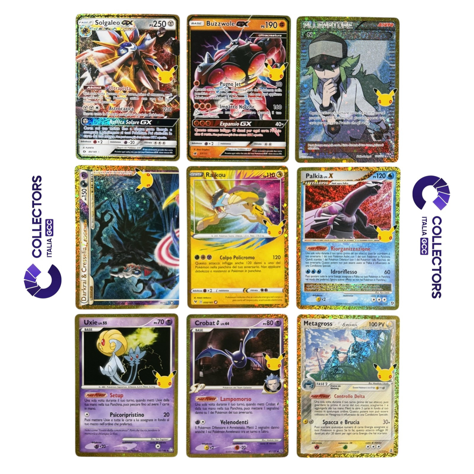Lotto carte Pokémon: 30° Anniversario - ITA (NM)