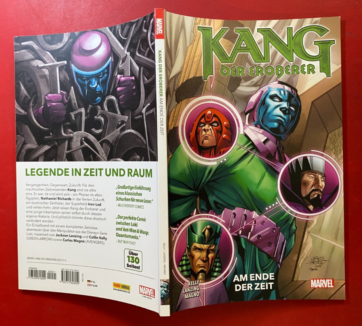 KANG DER EROBERER - AM ENDE DER ZEIT Panini Comics Fumetto Marvel Kelly Lanzing