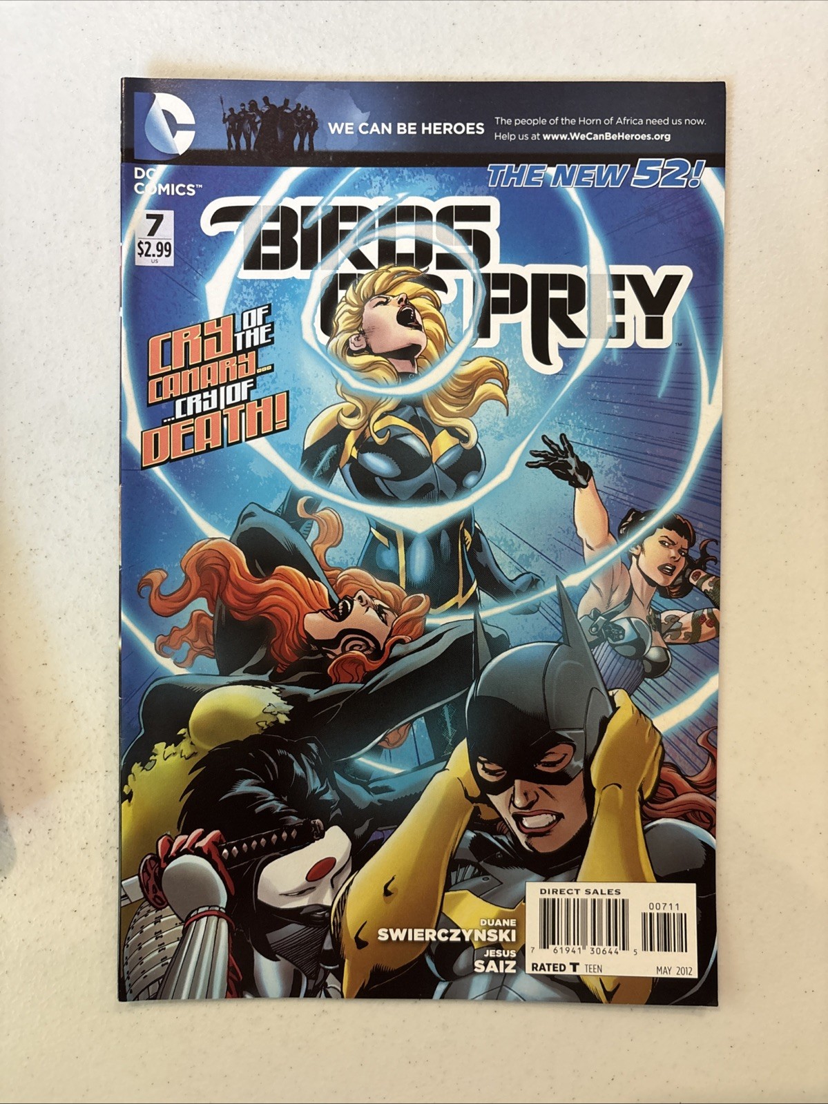DC Comics Birds of Prey #7 (maggio 2012)