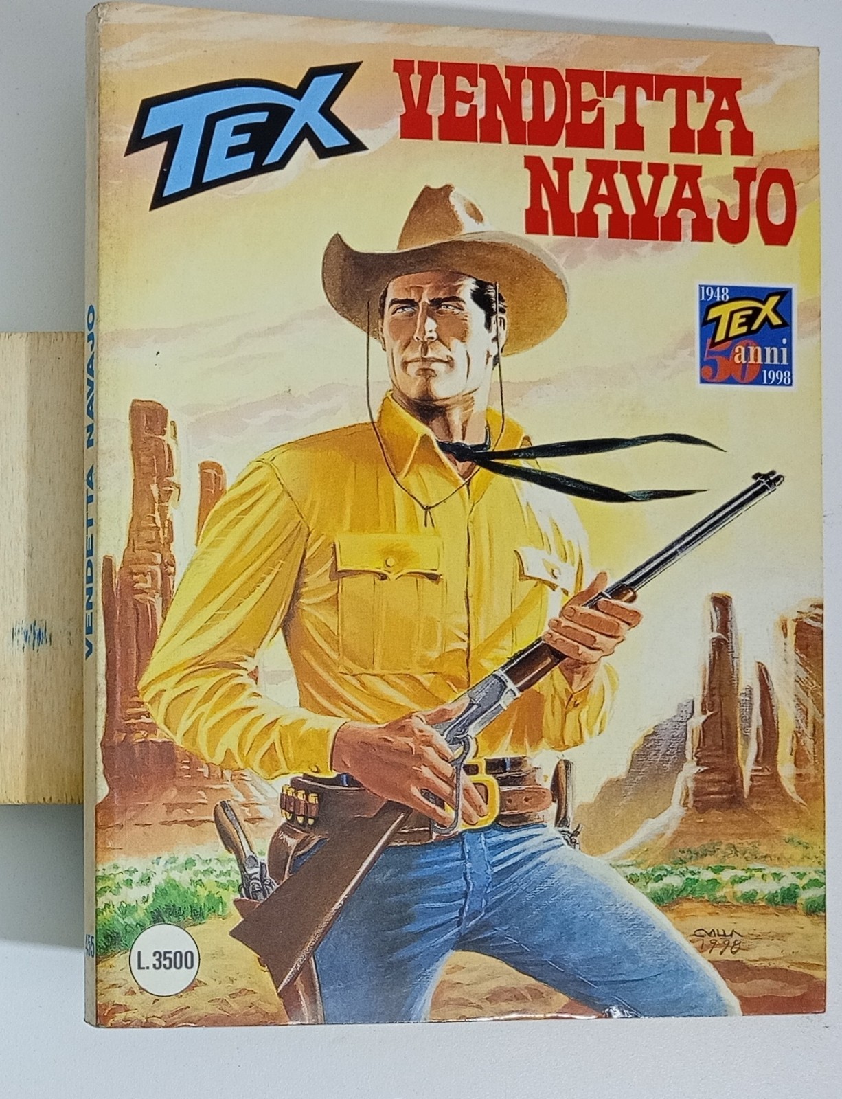 I148870 TEX Gigante n. 455 - Vendetta Navajo - Bonelli 1998
