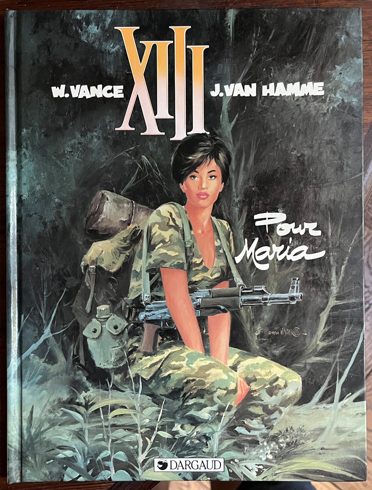 XIII T 9 Pour Maria 1992 W. Vance J. Van Hamme EO Première édition Dargaud