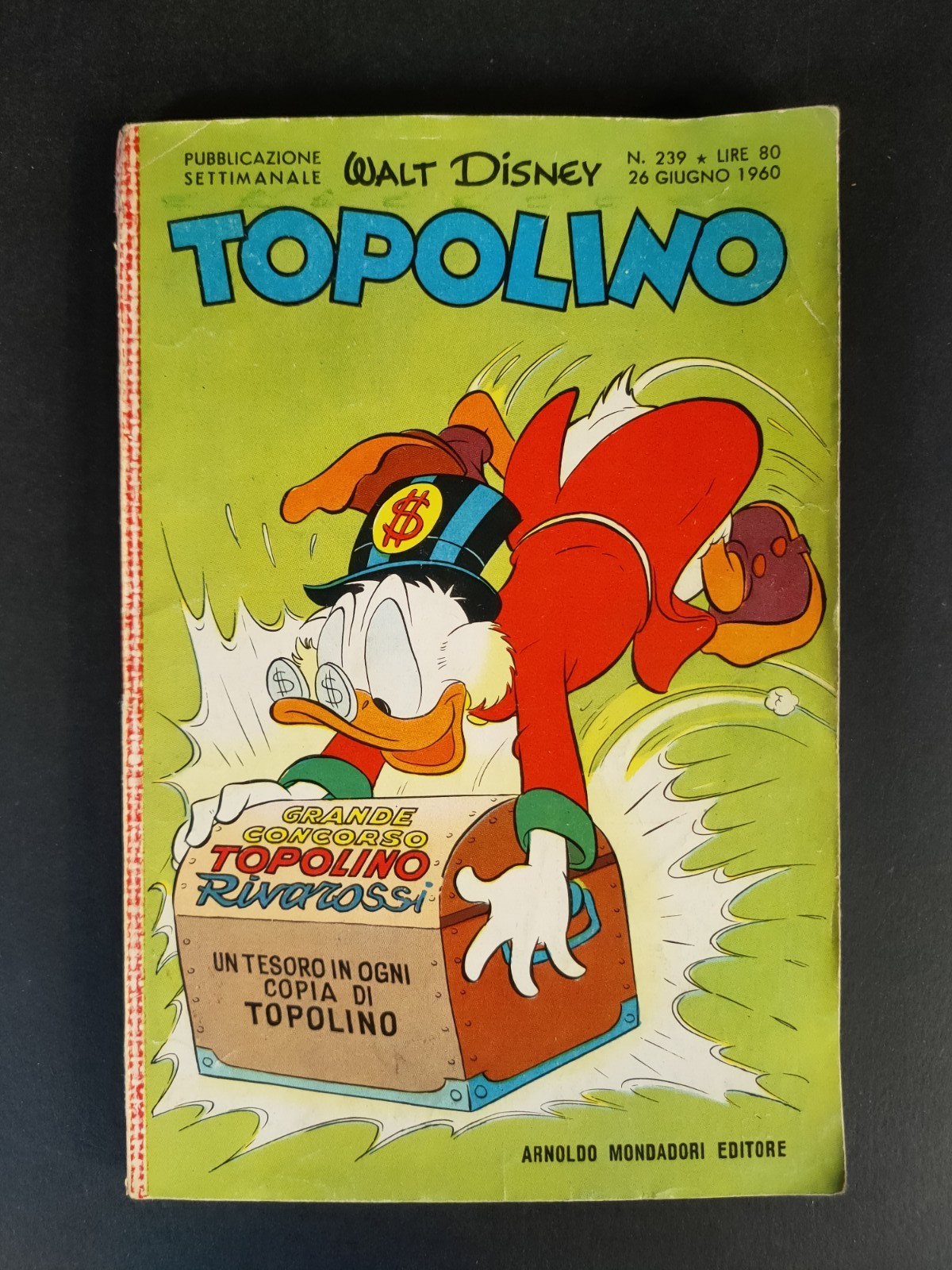 TOPOLINO LIBRETTO ORIGINALE CON FIGURINE N. 239   (cod.L32)
