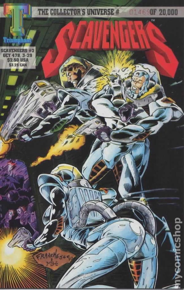 Scavengers #2 FN 1993 immagine stock