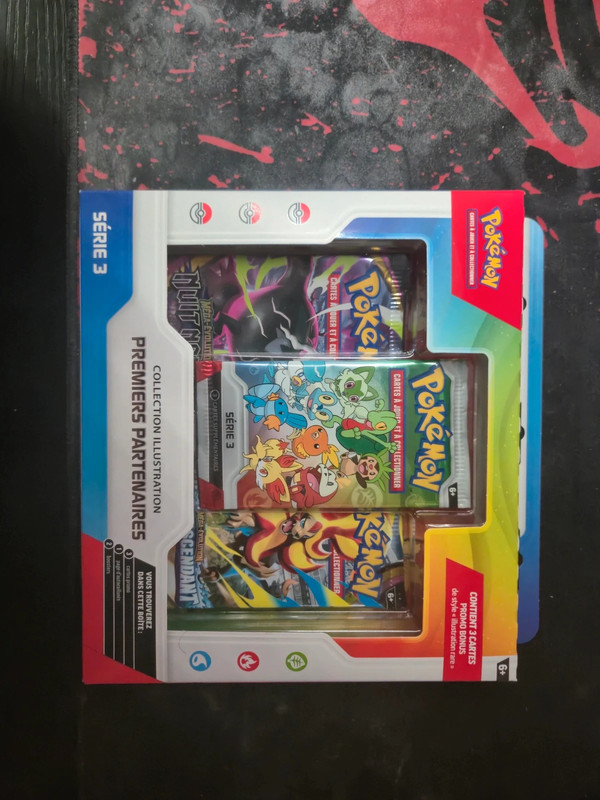Coffret Pokémon Partenaire Série 3 Fr Scellé