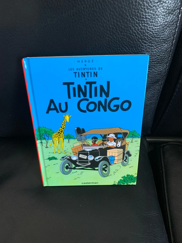 #steph-enf livre tintin au Congo