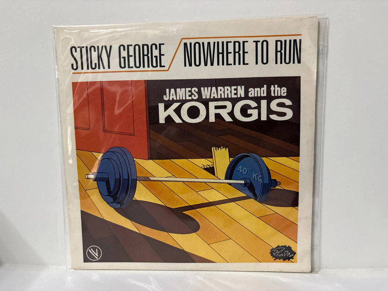 Single 7" / 45T - James Warren and the Korgis - sticky george