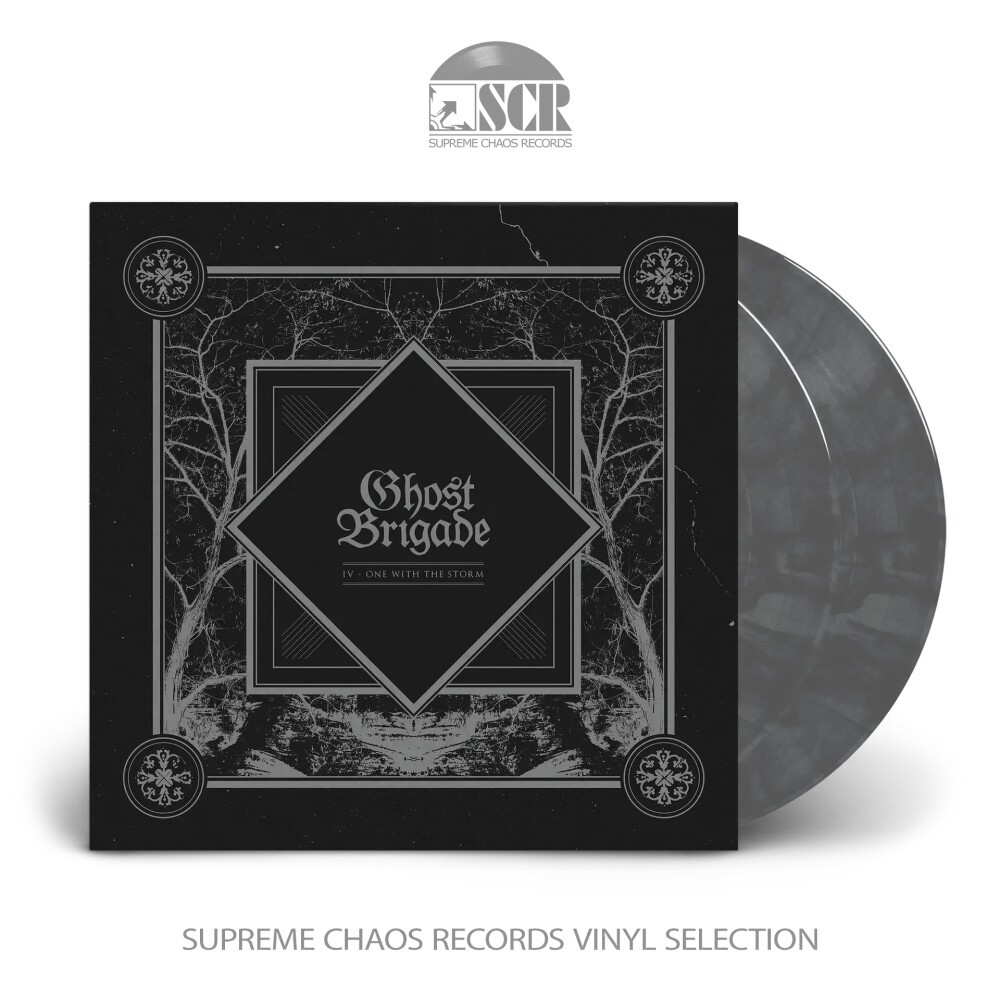 GHOST BRIGADE - IV - One With The Storm [SILVER/BLACK 2LP]