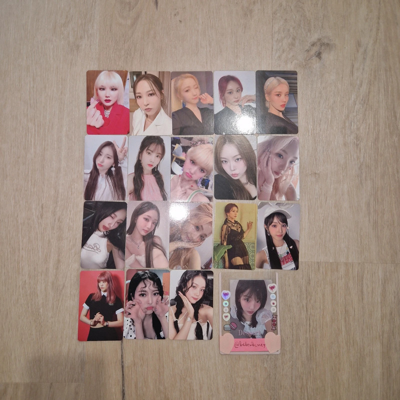 Wts misc gg photocards