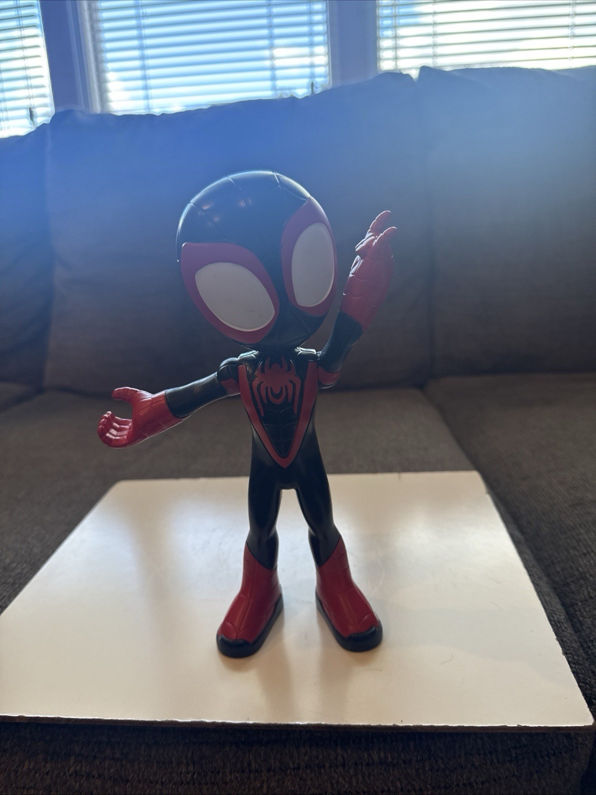 Marvel Spidey and His Amazing Friends Modellino Spiderman Miles Morales 9"