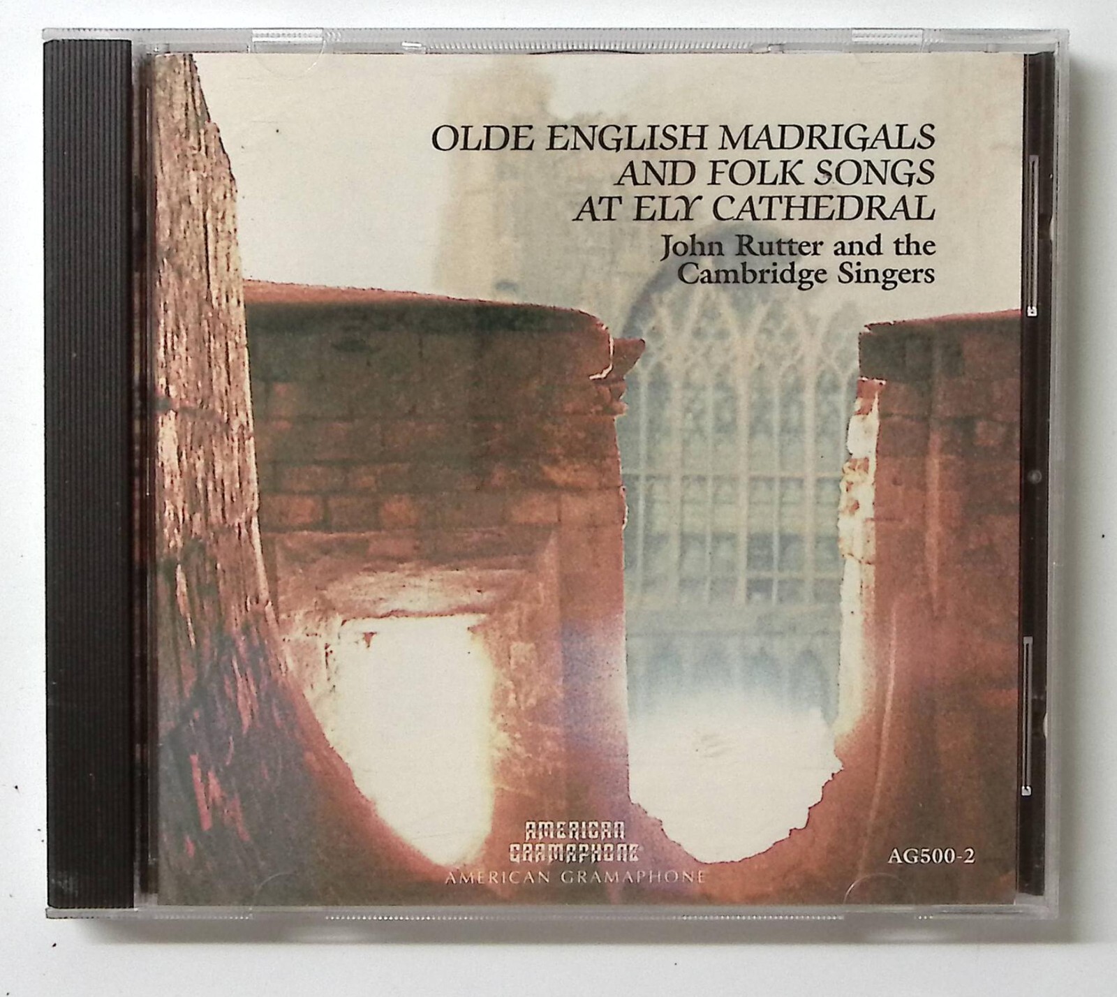 JOHN RUTTER & THE CAMBRIDGE SINGERS OLDE ENGLISH MADRIGALS & FOLK SONGS  CD 4445