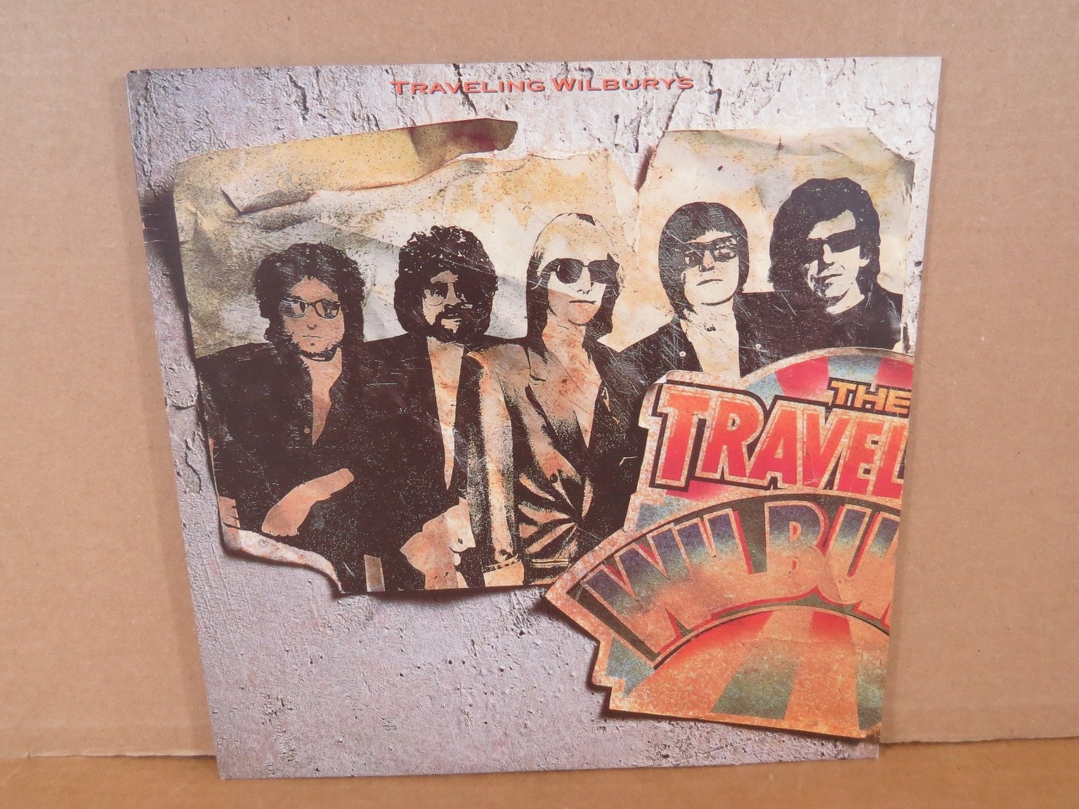 Traveling Wilburys - Volume One LP Record 1988 Wilbury Records Rock 33 RPM EXC