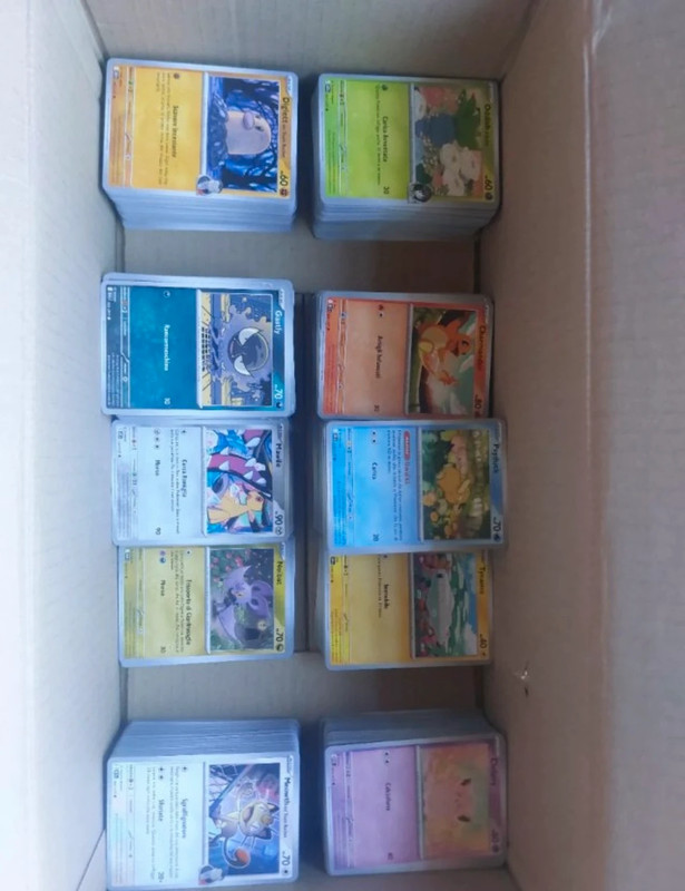 lotto 300 carte pokemon