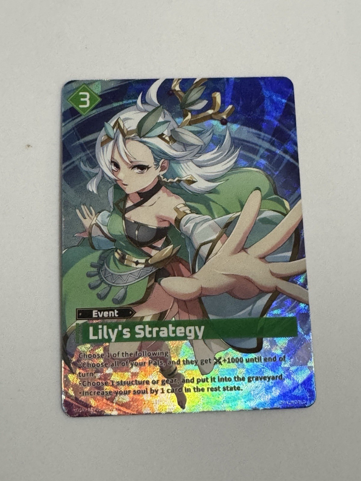 Lily's Strategy EBP01-070 OSR Dawn of Palpagos Palworld TCG Card Ufficiale