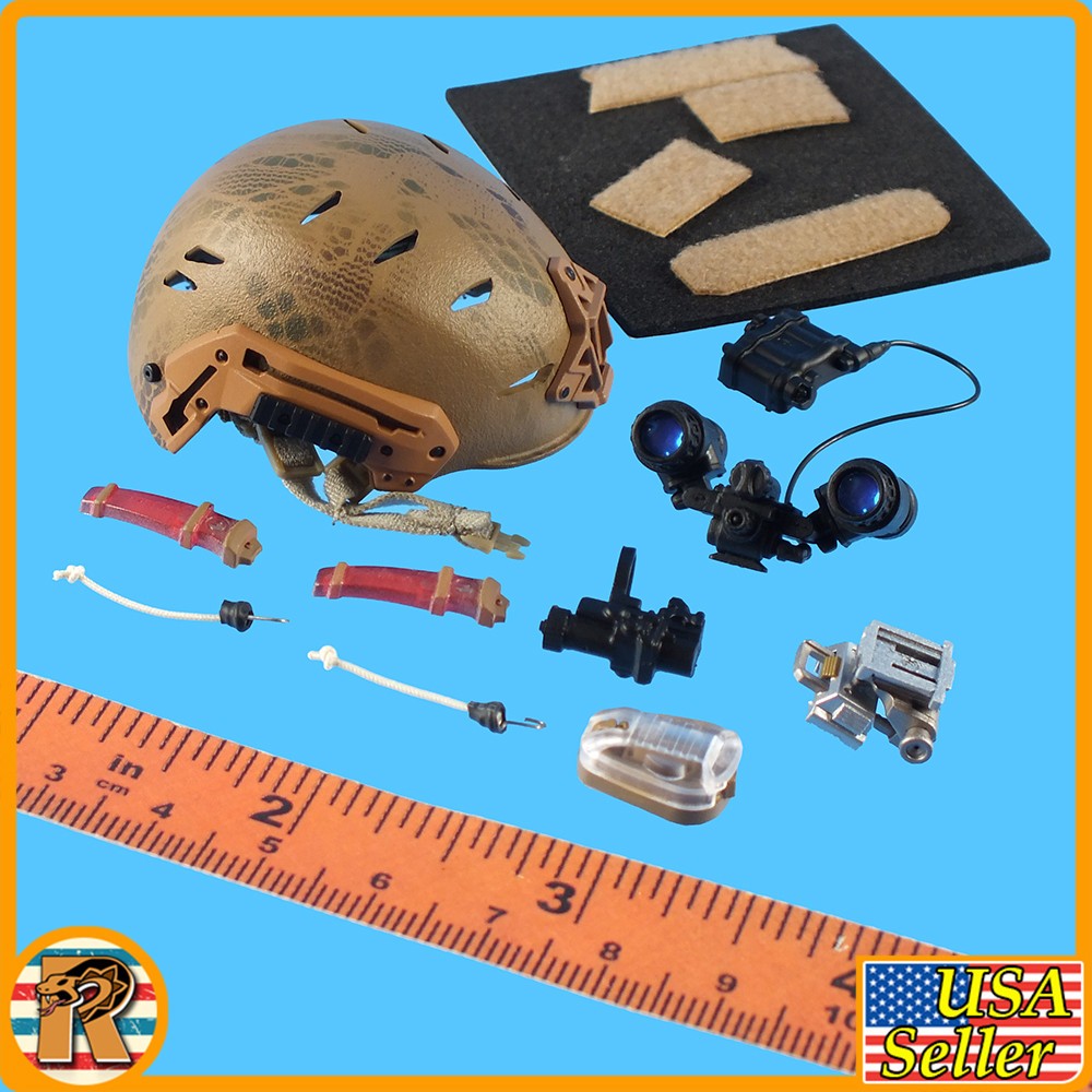 10th SF Recon - Set casco in carbonio - parte in scala 1/6 - facile semplice 