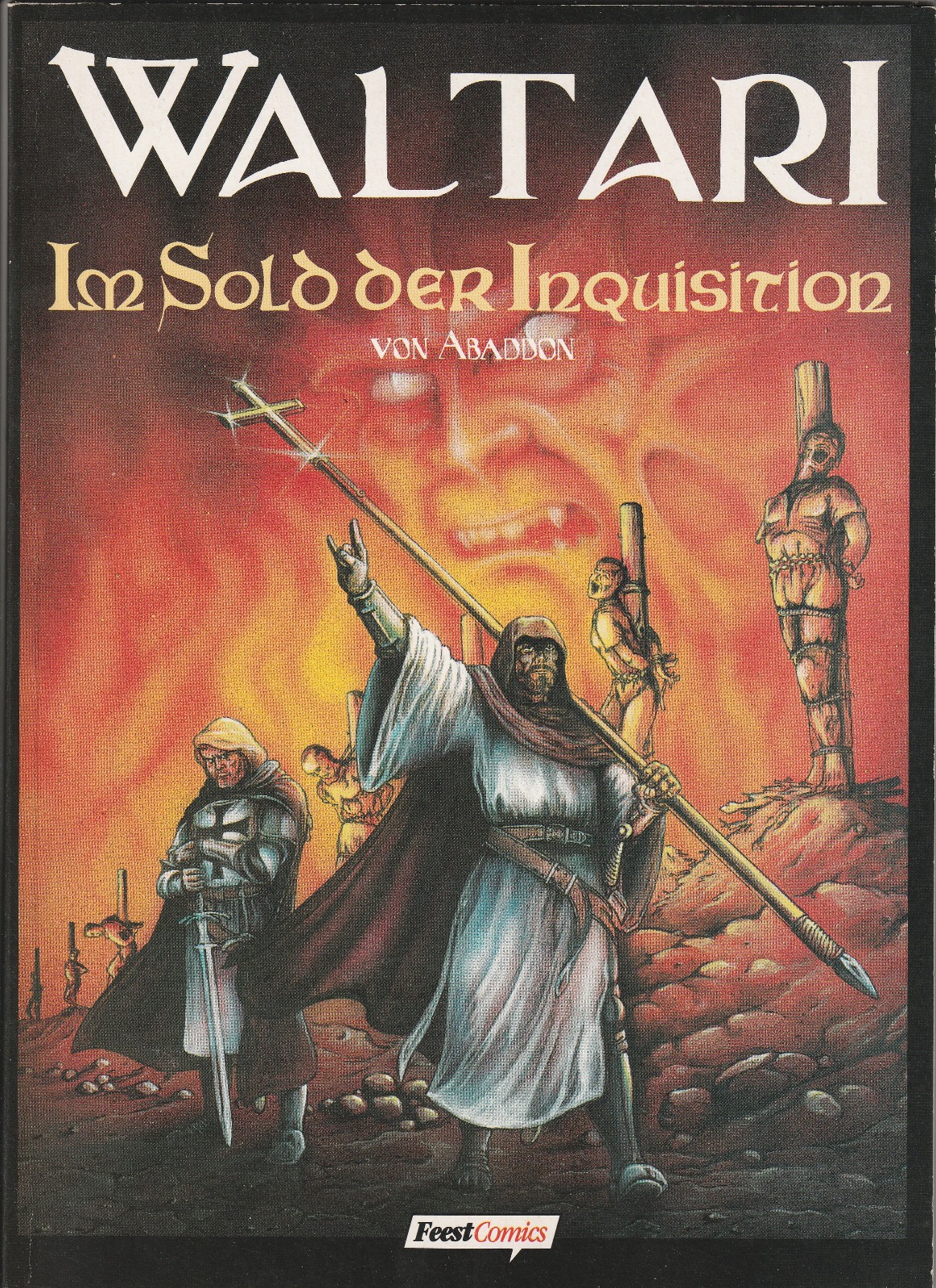 ✪ WALTARI #2 Im Sold der Inquisition, Feest Comics 1995 COMICALBUM Z1/1-