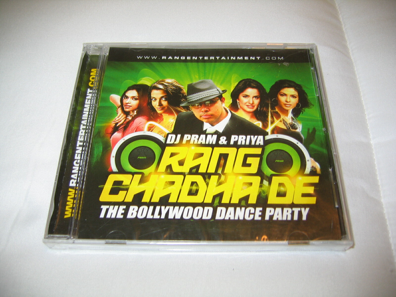 DJ Pram & Priya Rang Chadha De The Bollywood Dance Party CD 