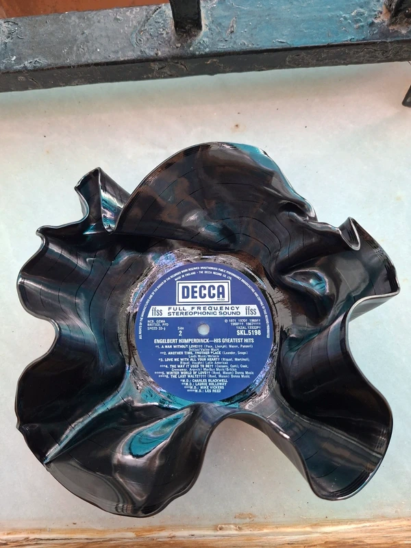 Bol de disco de vinilo