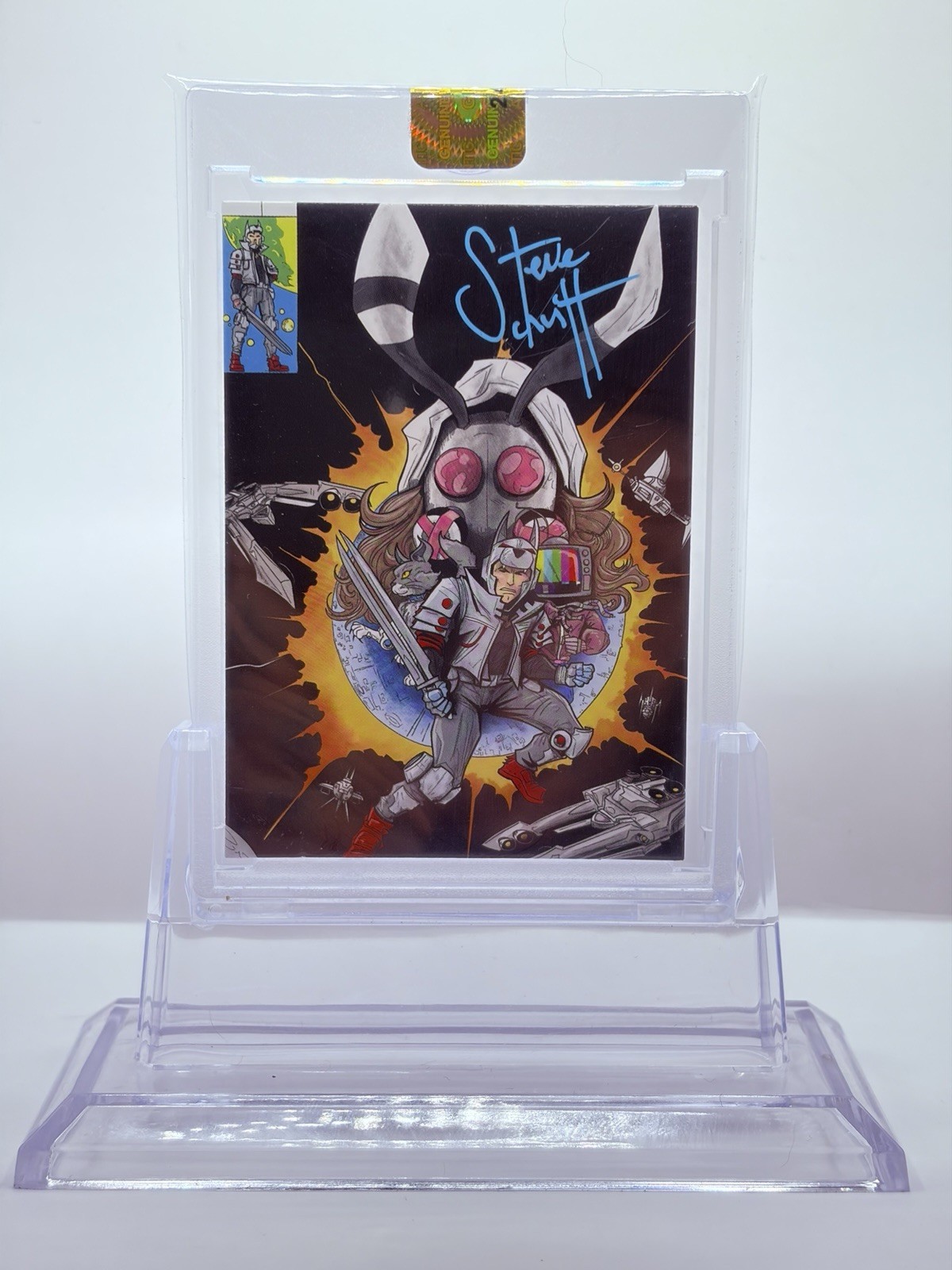 Carta Ninja Funk The Covers 2022 firmata da Steve Schuitt cosa non esclusiva auto