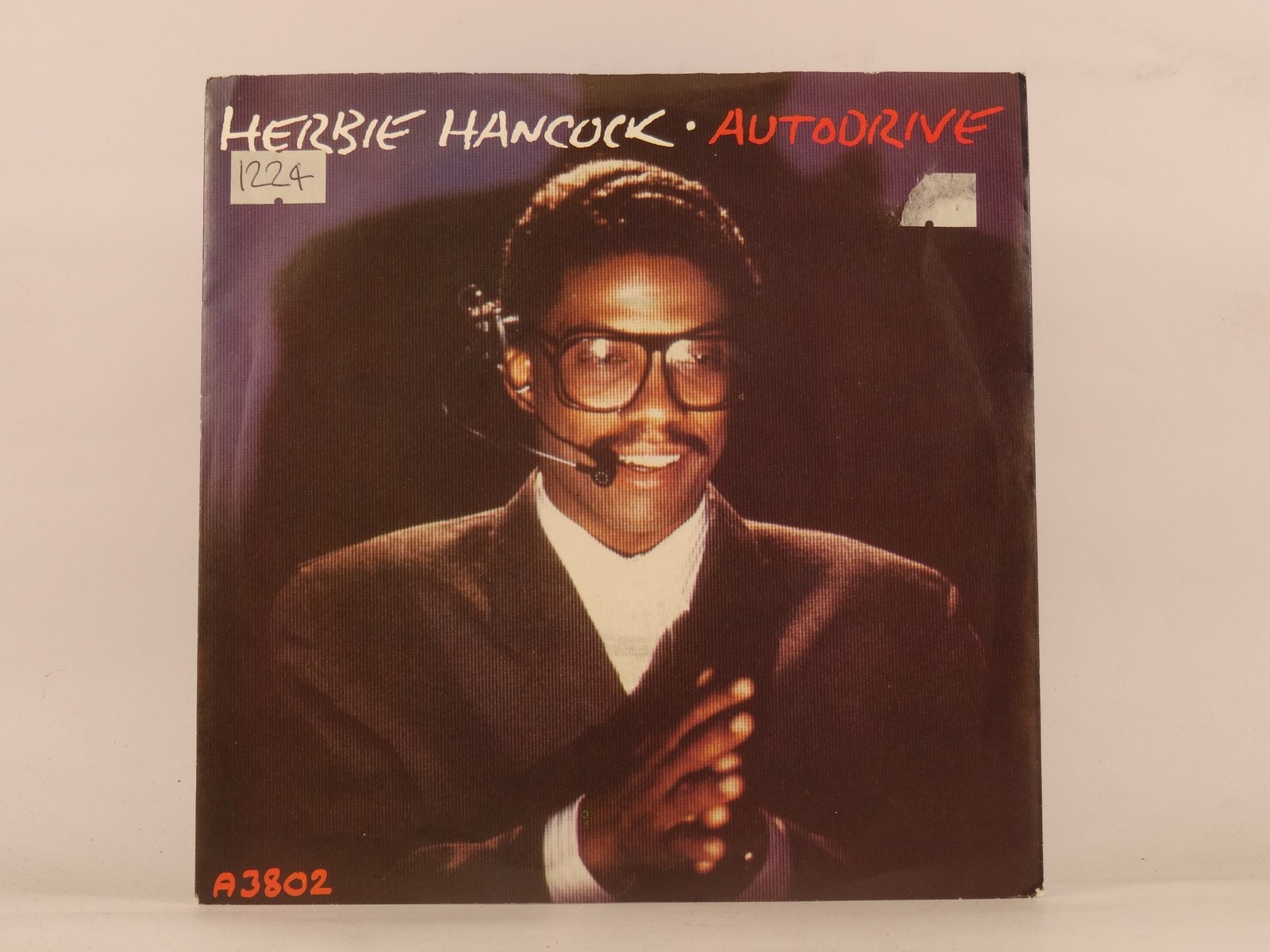 HERBIE HANCOCK  AUTODRIVE (94) 2 Track 7" Single plus Picture Sleeve CBS