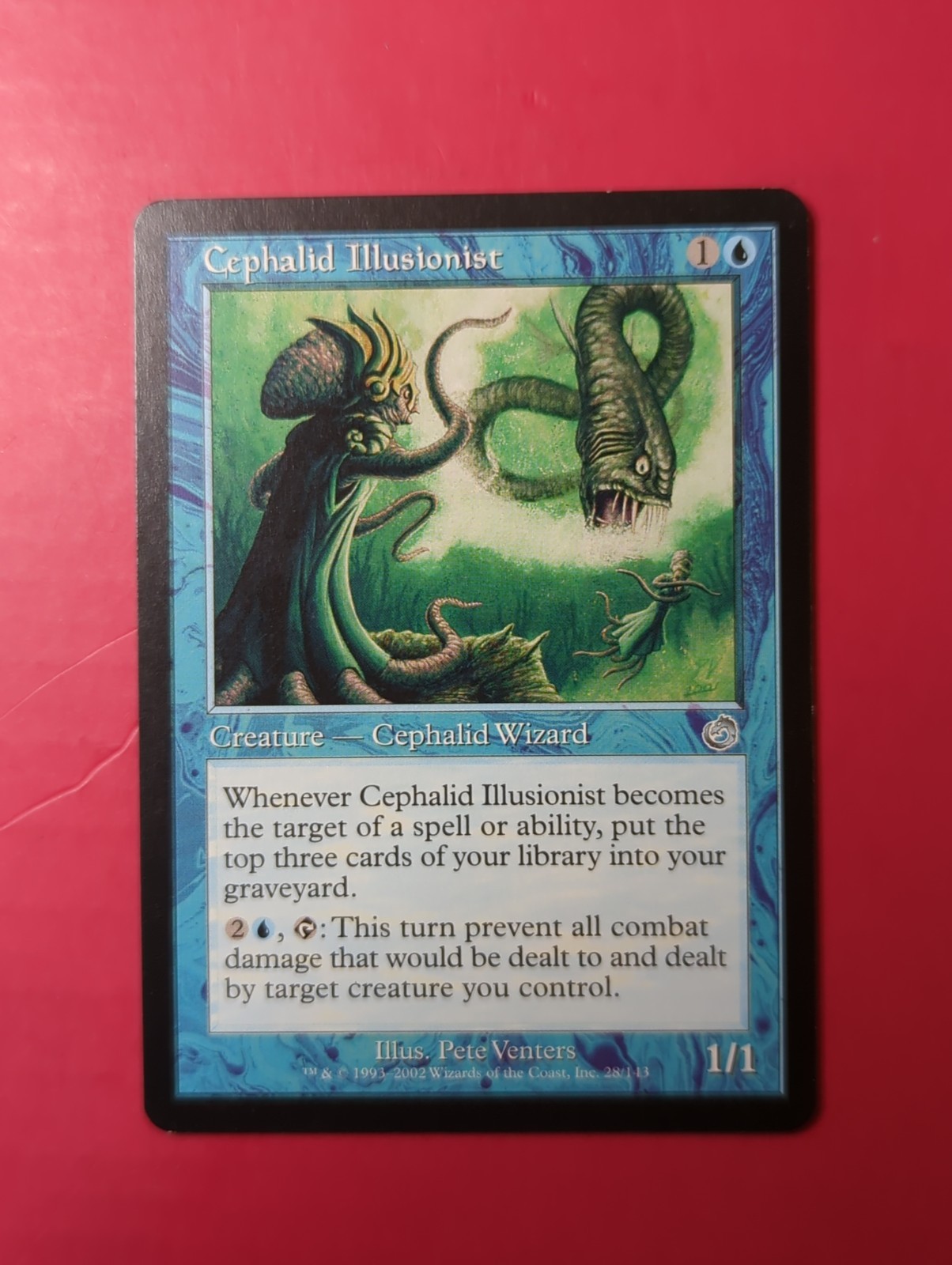 Cephalid Illusionist #28 Torment MTG NP