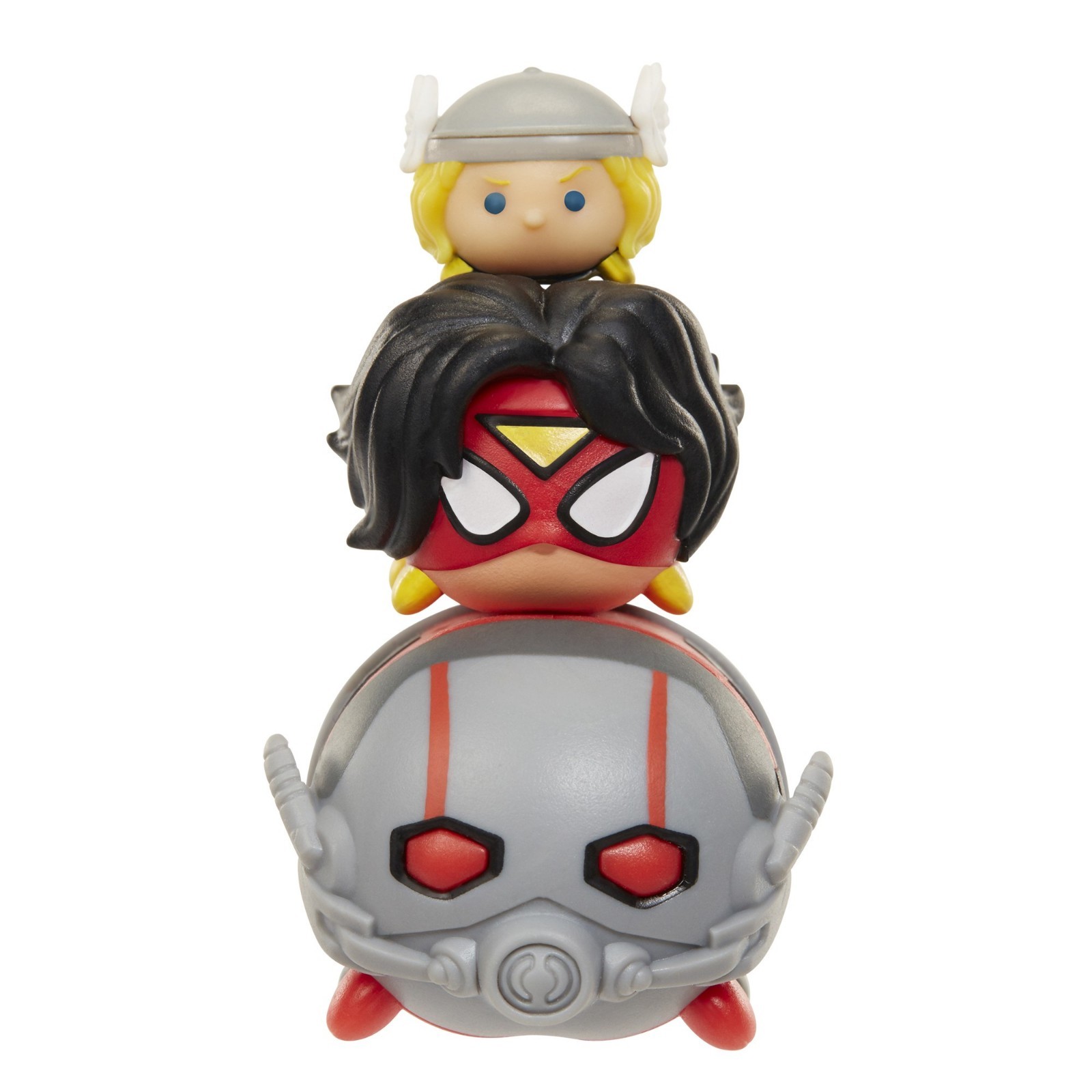 Marvel Tsum Tsum Confezione da 3 Serie 1 Ant-Man Spider-Woman Thor