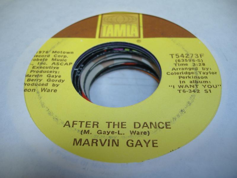 Soul 45 MARVIN GAYE Dopo Il Ballo Su Tamla