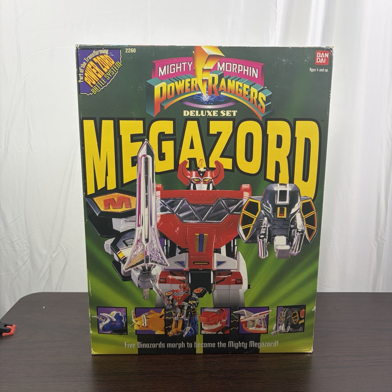 Mighty Morphin Power Rangers Megazord scatola originale