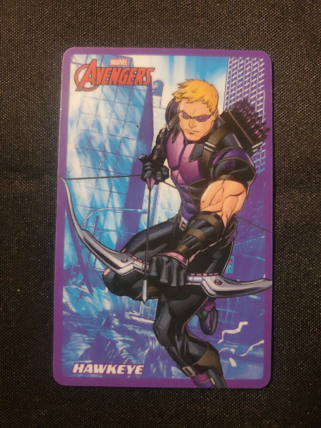 Hawkeye Marvel Avengers Arcade Card 2020 Andamirousa #004 Clint Barton Marvel '