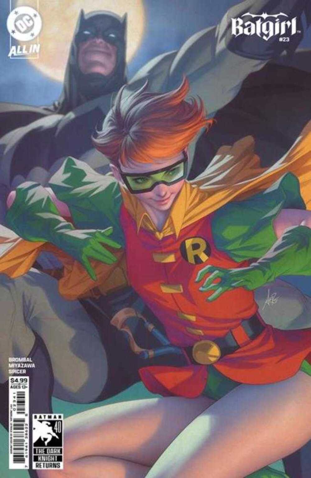 Batgirl #23 Cover D Stanley Artgerm Lau Dark Knight Returns 40 Th Anniversary Ca