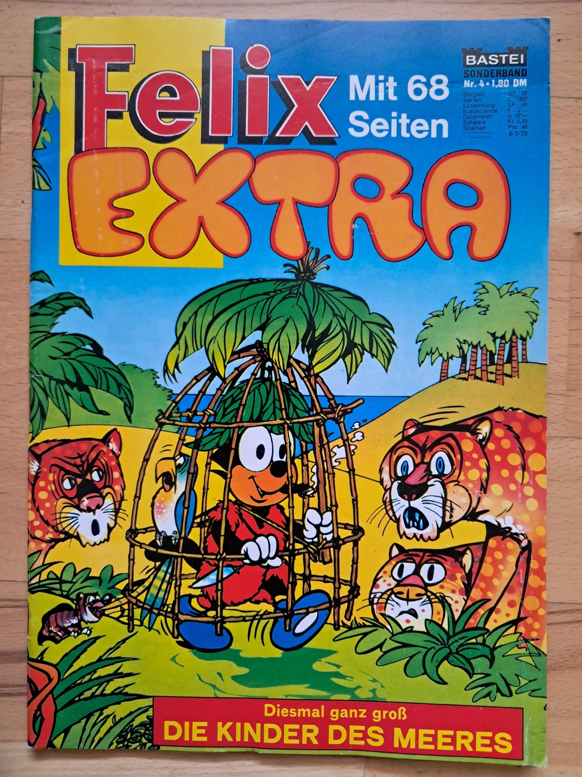 Felix Extra n.4 con poster - Z1-2 BASTIONE FUMETTO con I bambini del mare