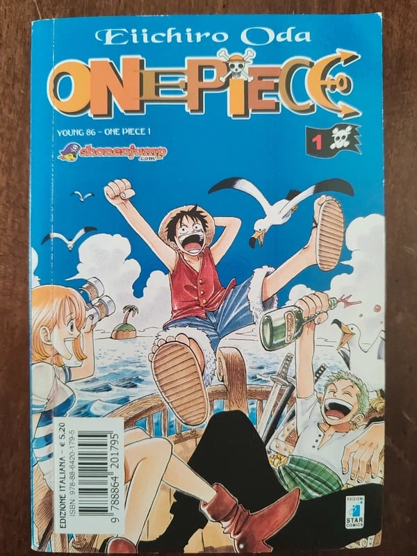 Manga One Piece 1 ristampa